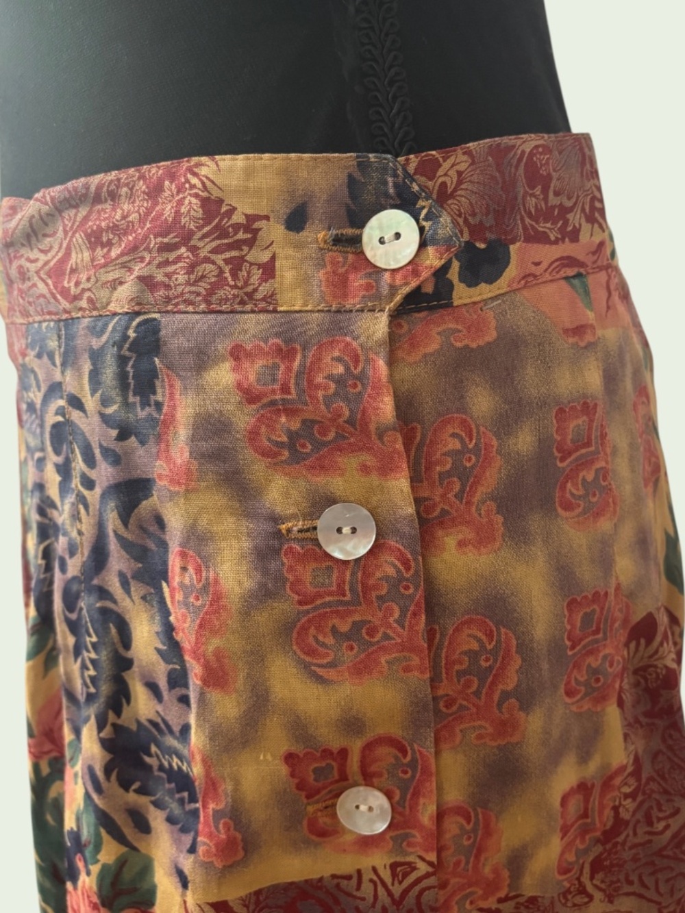 Trikett's Linen Maxi Skirt - Picture 3 of 4